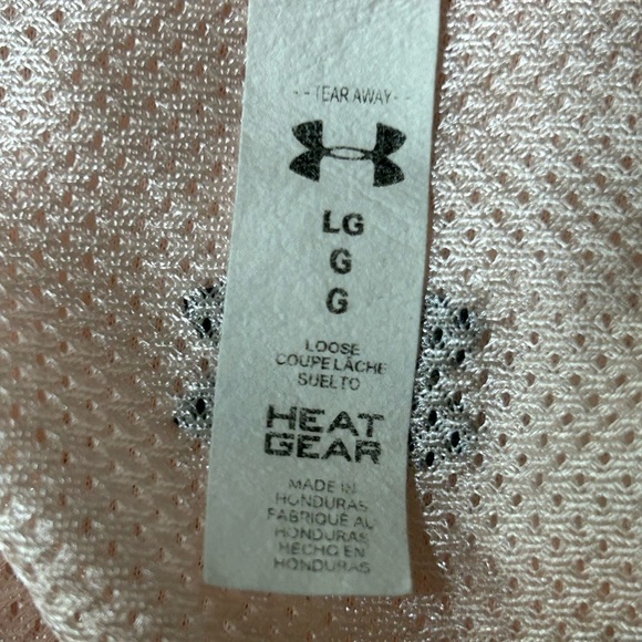 Under Armour Vent Tech Light Pink Women’s Athletic Tank Top Size Large - Picture 3 of 6